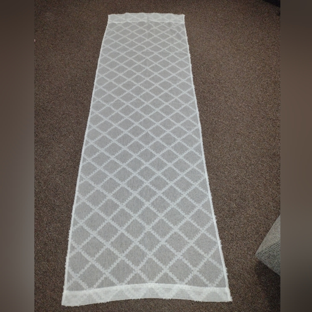 4 Panels Like New Sheer Curtains